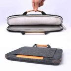 WIWU Smart Stand Sleeve 15.4″ Grey - Image 4