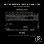 Razer Phantom Keycap Upgrade Set White - Image 4