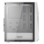 DarkFlash DK150 ATX With 3 ARGB Fans Gaming Case White - Image 5