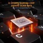 ATTACK SHARK R68 HE Carbon Fiber Rapid Trigger Keyboard Magnetic Switch Black - Image 5