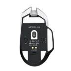 ATTACK SHARK V6 Ultra-Light Tri-Mode Gaming Mouse - White - Image 5