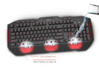 ASUS LED Cerberus Backlit USB Gaming Keyboard