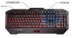 ASUS LED Cerberus Backlit USB Gaming Keyboard - Image 6