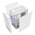DarkFlash A290 ATX With 3 ARGB Fans Gaming Case White - Image 6