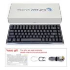 Skyloong SK84S Black (Red Switches) Mechanical Wireless Bluetooth Keyboard - Image 7