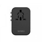 WIWU UA-303 UNIVERSAL PLUG ADAPTER - BLACK - Image 7
