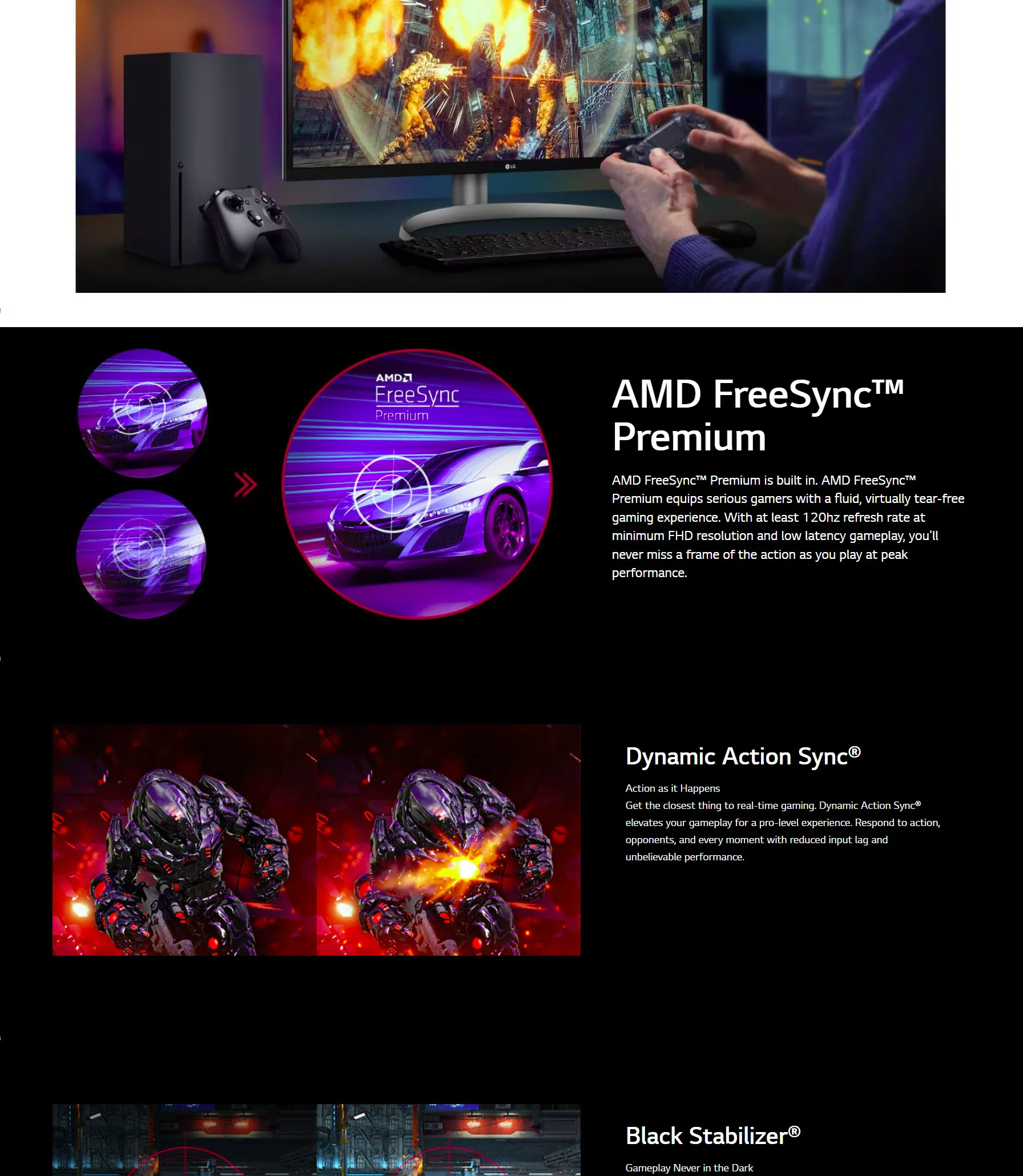 LG 32'' UltraFine 32UQ750-W UHD 4K 144Hz HDR 10 USB Type-C™ with 65 PD Gaming Monitor - spec 3 - MegaComputer.pk