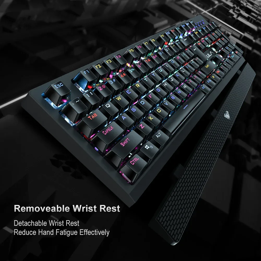 AULA S2018 Mechanical Wired Keyboard