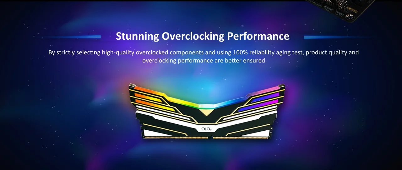 OLOY Warhawk Platinum Special Edition RGB (8GBx2) 16GB 3600Mhz