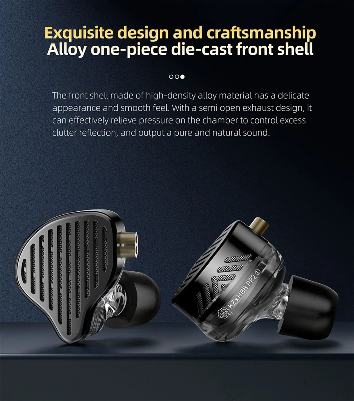 KZ x HBB PR2 Real Planar Magnetic Driver In-Ear Monitor
