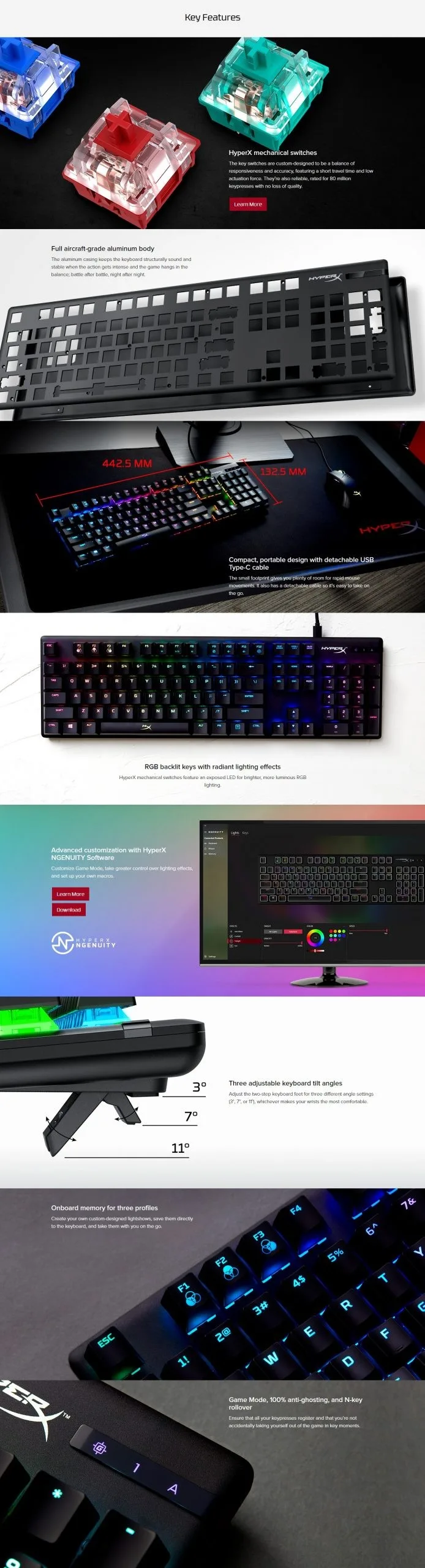 HyperX Alloy Origins – Mechanical Gaming Keyboard