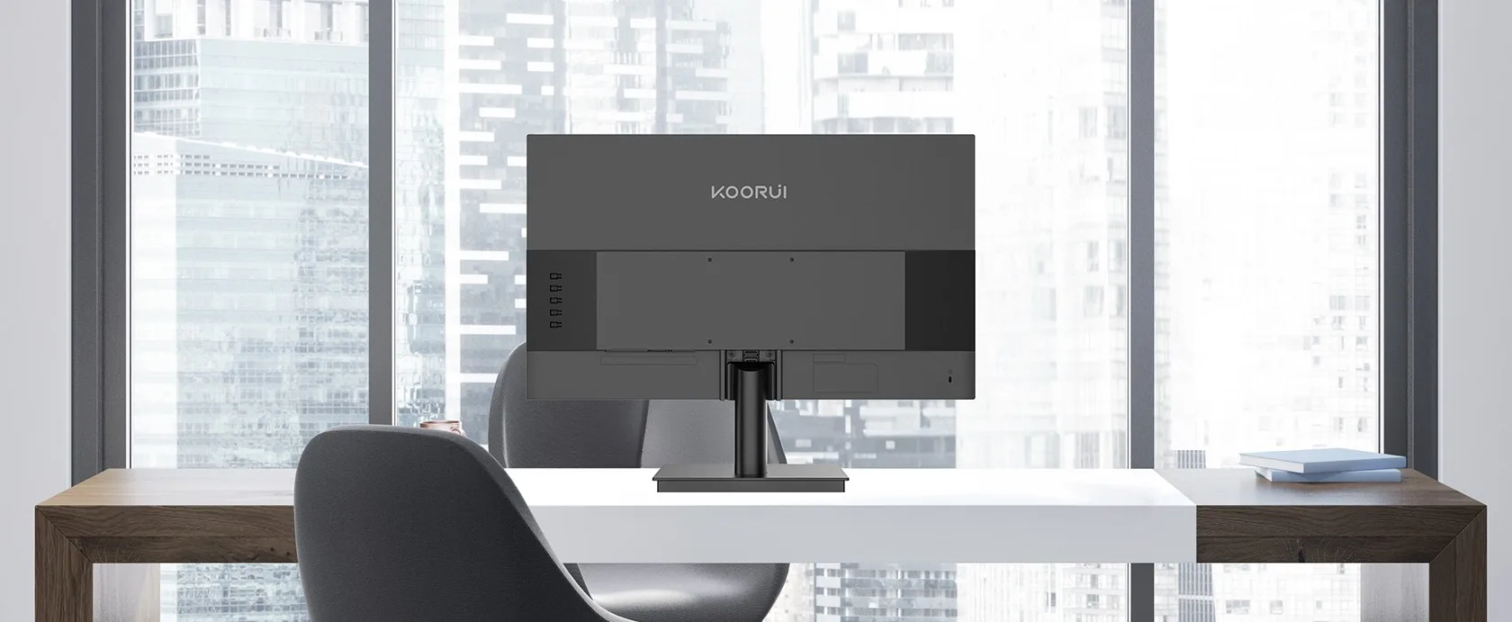 KOORUI E2411K 24" 144Hz Office Monitor, FHD 1080P, IPS Display, Free-sync Compatible, 99% SRGB Color Gamut VESA 100 * 10