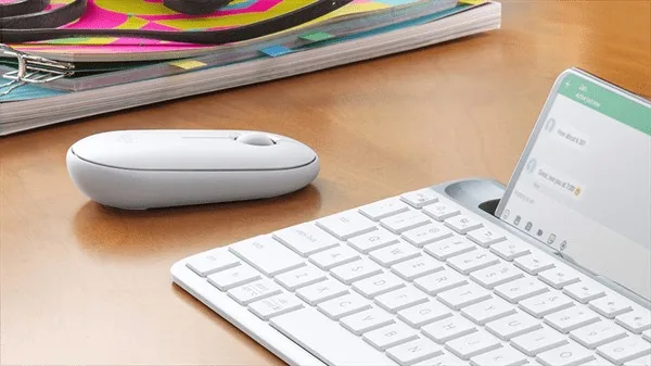 Logitech Pebble Wireless Mouse M350 (Off-White)