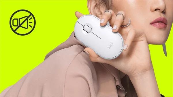 Logitech Pebble Wireless Mouse M350 (Off-White)