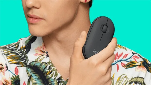 Logitech Pebble Wireless Mouse M350 (Off-White)