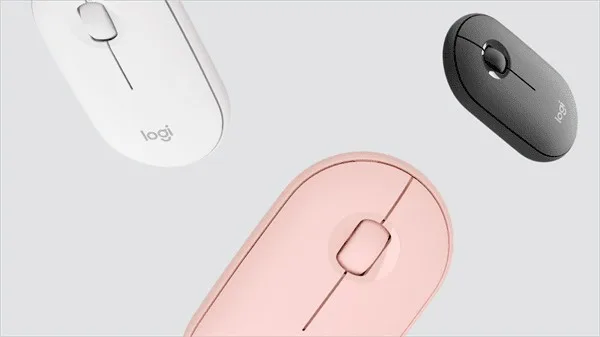 Logitech Pebble Wireless Mouse M350 (Off-White)