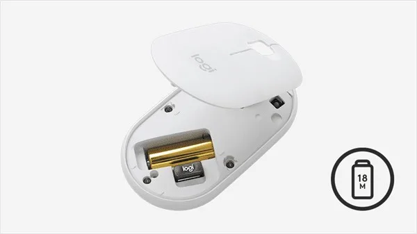 Logitech Pebble Wireless Mouse M350 (Off-White)