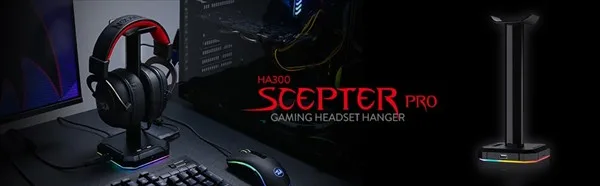 Redragon HA300 Scepter PRO Gaming Headset Stand RGB
