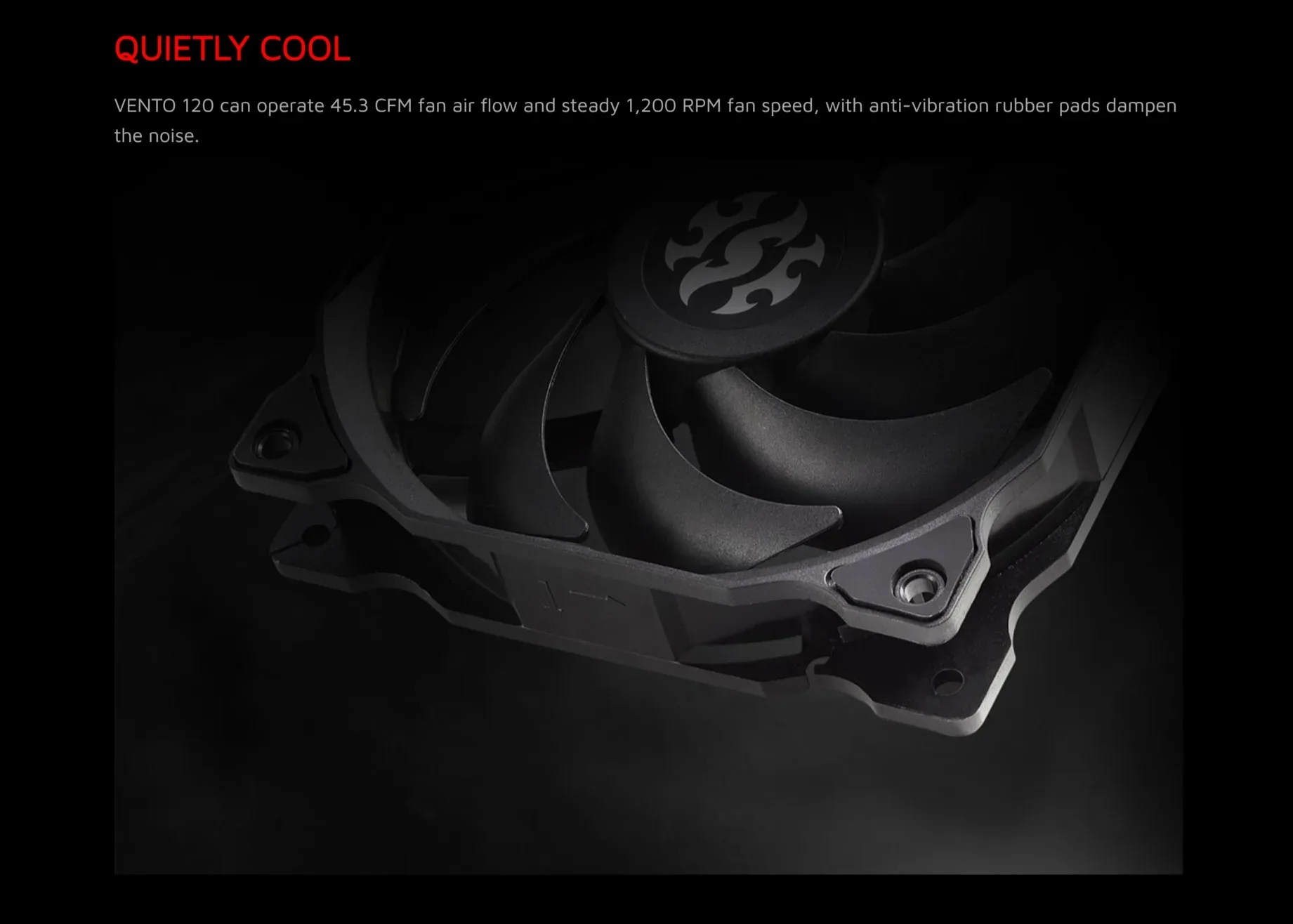 XPG VENTO 120mm Pro Cooling Fan