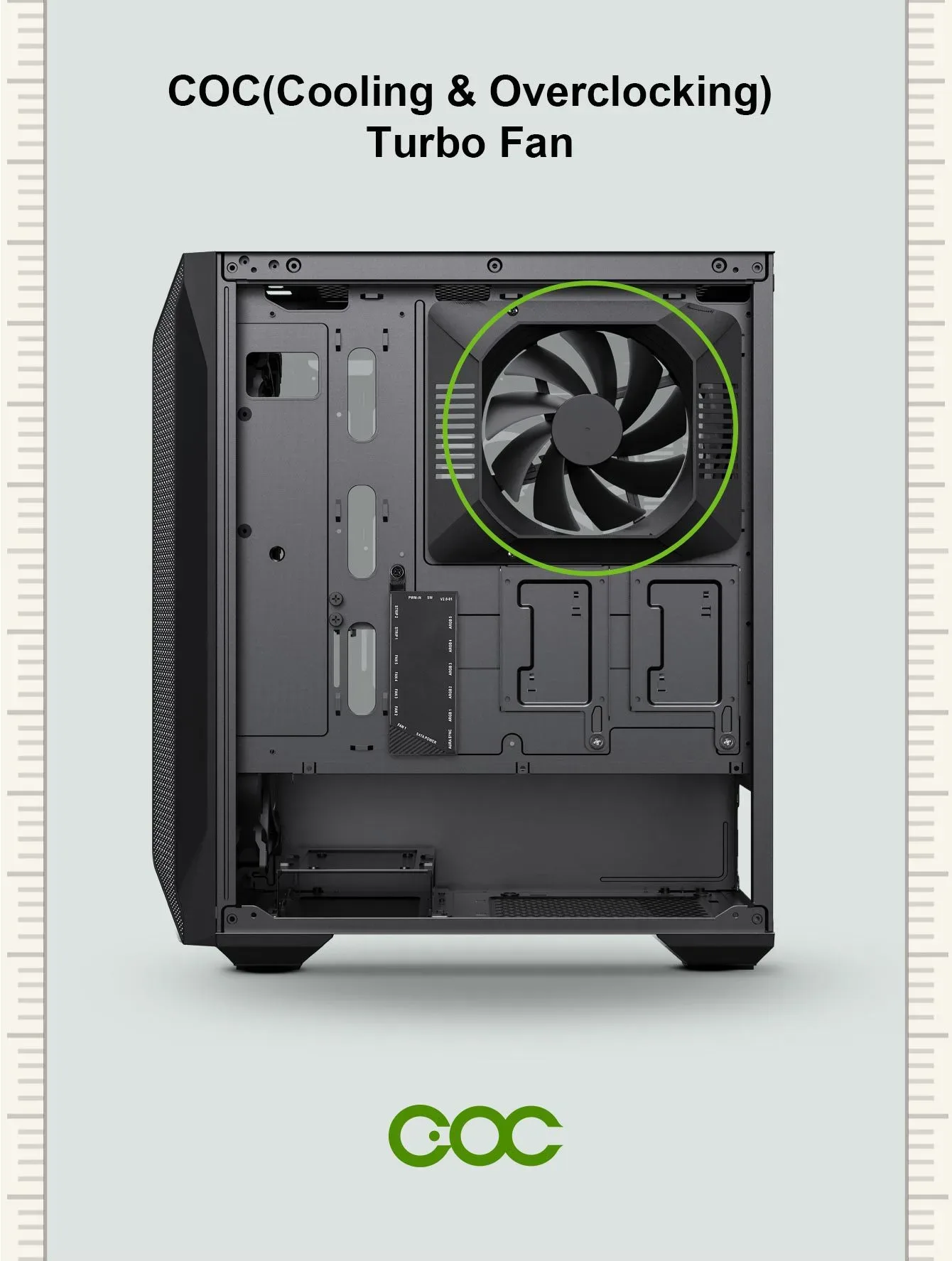 GameMax Brufen C1 COC E-ATX Gaming Case