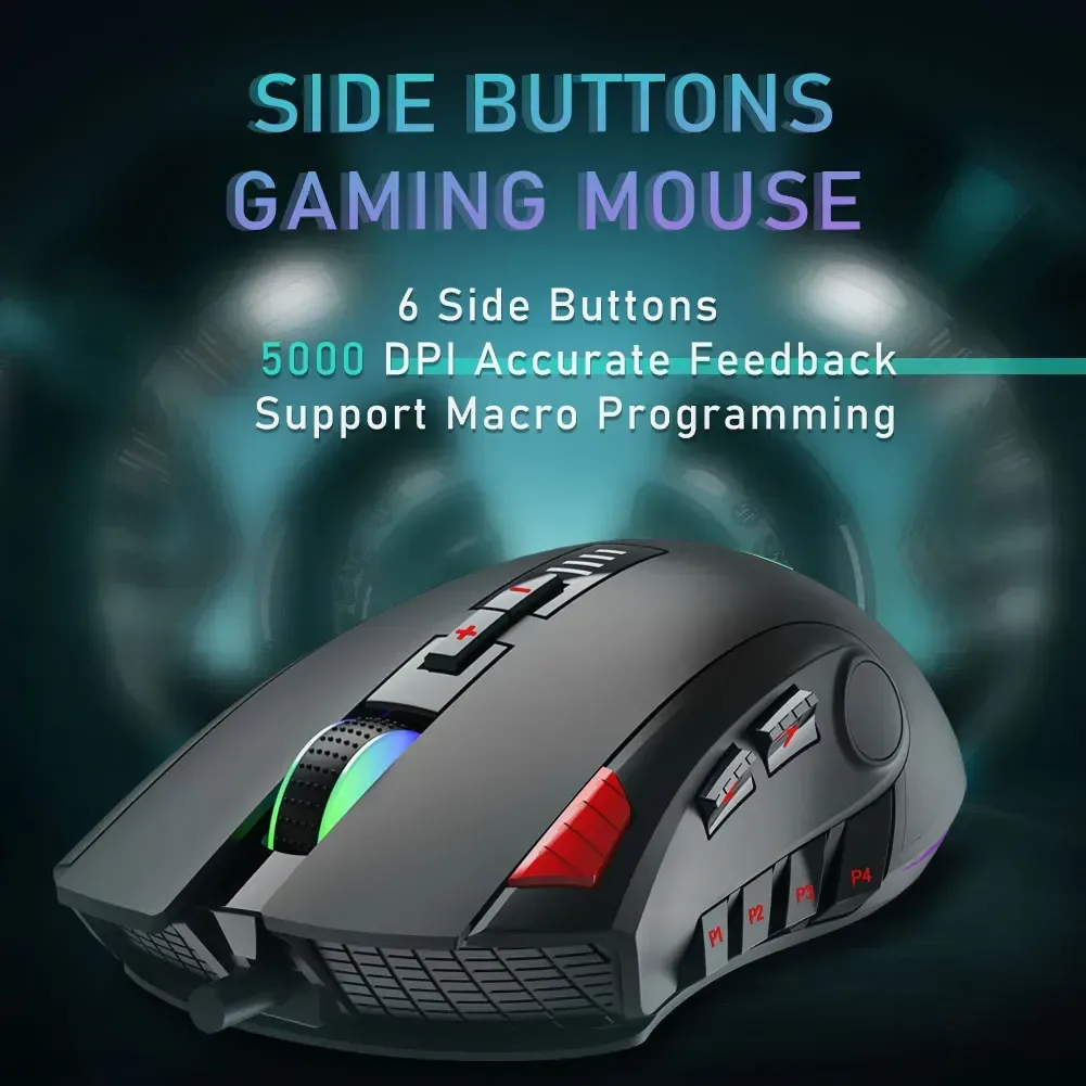 Aula H512 Programming USB Wired Gaming Mouse