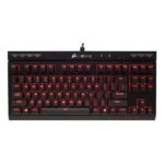 CORSAIR K63 Compact Mechanical Gaming Keyboard – Backlit Red LET – Linear & Quiet – Cherry MX Red