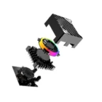 ID-COOLING DashFlow 360 XT LITE 360mm AIO CPU Cooler Black - Image 5