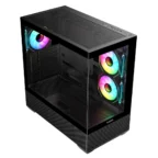 SAMA Neview SV02 ATX Mid Tower Gaming Chassis - Black - Image 5