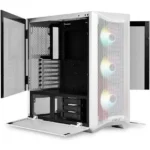 LIAN LI LANCOOL II MESH RGB White LAN2MRS Tempered Glass ATX Gaming Case -White