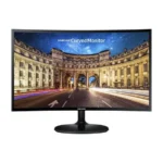 Samsung 350 Series C24F390 24" 16:9 1920 x 1080 Resolution Eye Saver Mode & Flicker Free Technology Curved LCD Monitor