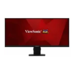 ViewSonic VA3456-MHDJ 34 Inch 21:9 UltraWide WQHD 1440p Frameless IPS with Ergonomics Design HDMI and DisplayPort Inputs Monitor
