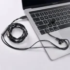 Kinera Celest Ruyi Pro Microphone Cable Type-C Aux Mic Cable Volume Control Compatible IEMs for Audiophile Studio Musician Mobile Phone Game Live Streaming (0.78 Type-C with Detachable Boom Mic) - Image 4