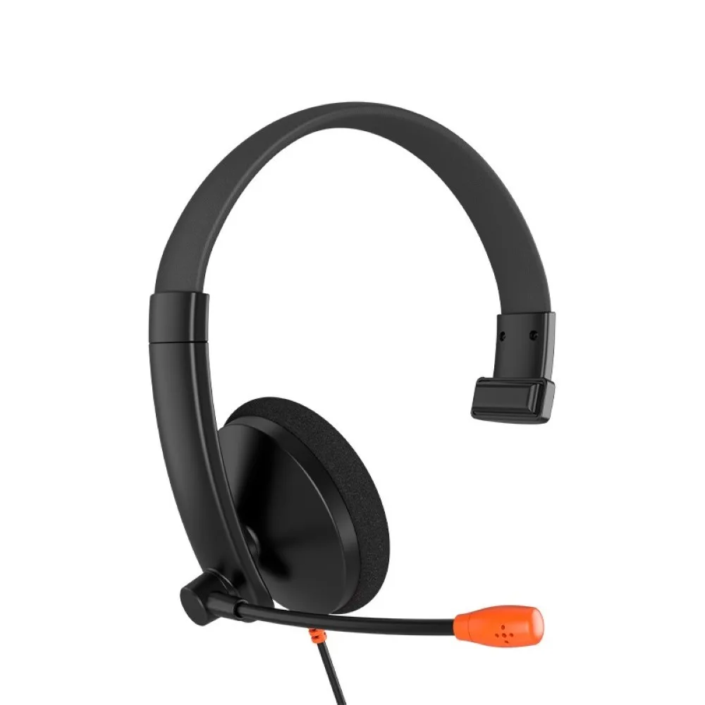 product-119305-1-1 Meetion HP002 3.5mm Single-Ear Telephone Headset - Black - Image 1
