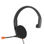 Meetion HP002 3.5mm Single-Ear Telephone Headset - Black - Image 2