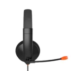 Meetion HP002 3.5mm Single-Ear Telephone Headset - Black - Image 7