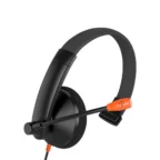 Meetion HP002 3.5mm Single-Ear Telephone Headset - Black - Image 8