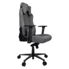 Arozzi Vernazza Soft Fabric Gaming Chair Ash Gray - Image 3