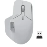 Rapoo MT760L Multi-Device Wireless Mouse Bluetooth 5.0 and 2.4G Multi-Mode Connection Up to 4 Devices 11 Programmable Buttons 4K DPI 90 Days Battery Life PC Light Grey