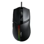 AULA F813 Pro Wired Gaming Mouse Full color Breathing Optical Ergonomic Gaming Mice Ergonomic Design Computer Mouse for Windows PC Gamers