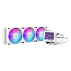 ASUS ROG RUYJIN III 360 ARGB Extreme AIO CPU Liquid Cooler, AMD Ryzen 9000 & Intel Core Ultra Ready, Asetek Gen8 V2 Pump, High Airflow & Static Pressure Magnetic Fans White - Image 3