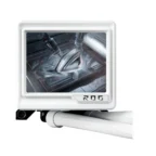 ASUS ROG RUYJIN III 360 ARGB Extreme AIO CPU Liquid Cooler, AMD Ryzen 9000 & Intel Core Ultra Ready, Asetek Gen8 V2 Pump, High Airflow & Static Pressure Magnetic Fans White - Image 4
