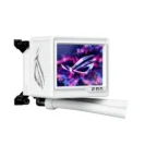 ASUS ROG RUYJIN III 360 ARGB Extreme AIO CPU Liquid Cooler, AMD Ryzen 9000 & Intel Core Ultra Ready, Asetek Gen8 V2 Pump, High Airflow & Static Pressure Magnetic Fans White - Image 5