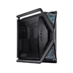 Asus ROG Hyperion GR701 E-ATX 420 mm dual radiator support, four 140 mm fans, metal GPU holder, component storage, ARGB fan hub, 60W Fast Charging Gaming Case - Image 4