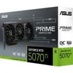 ASUS PRIME GeForce RTX 5070 Ti 16GB GDDR7 OC Edition PCI Express 5.0 DLSS 4.0 Graphics Card
