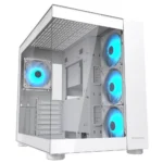 Cougar FV150 RGB Gaming Case Mid Tower White