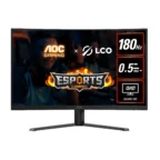 AOC CQ32G4E 31.5" QHD 180Hz 0.5ms HDR10 1500R Curved Adaptive Sync Gaming Monitor - Image 2