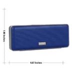 X-Mini Xoundbar 6 Watt 2.0 Channel Truly Wireless Bluetooth Portable Speaker Blue - Image 4